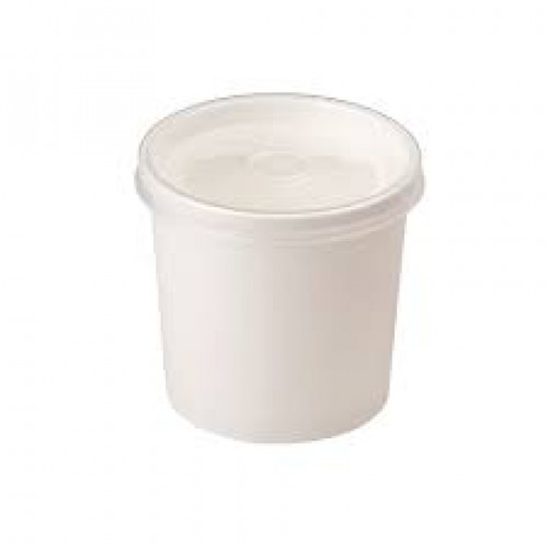 Контейнер  ECO картон ECO SOUP  ECONOM 12 W белый 250 шт/уп.