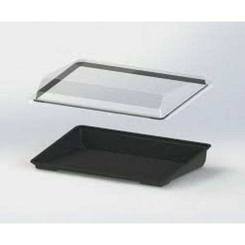 Крышка Кадо-Прим PS 245х161х45мм КД-309 прозрачный 510 шт/уп.