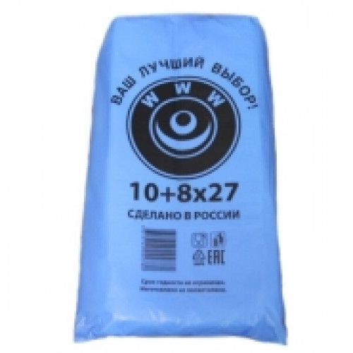 Пакет фасовочный, Пнд, 18х27, 8мк,евро 1000шт/уп