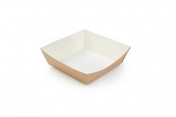 Упаковка ECO картон ECO TRAY 550 nol 140(110)х140(110)х42 480 шт/уп.